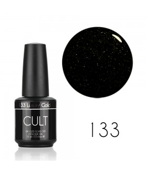 Гель лак CULT №133 Luxury Gold 15 мл