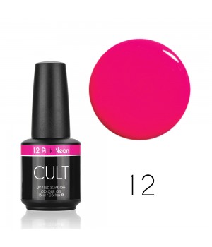 Гель лак CULT №12 Pink Neon 15 мл