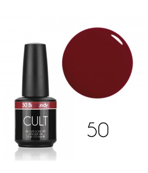 Гель лак CULT №50 Burgundy 15 мл