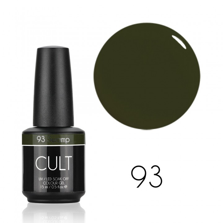 Гель лак для ногтей CULT №93 Swamp