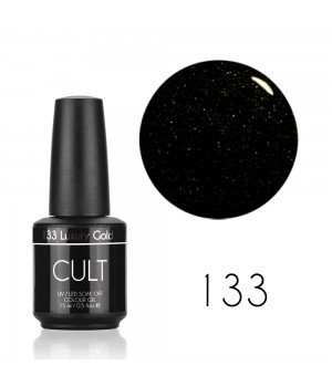 Гель лак CULT №133 Luxury Gold 15 мл
