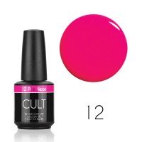 Гель лак CULT №12 Pink Neon 15 мл