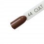 Коричневый гель лак для ногтей Cult №44 Walnut