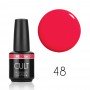 Красно розовый гель лак для ногтей Cult №48 Melon