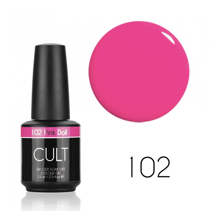 Гель лак для ногтей CULT №102 Pink Doll