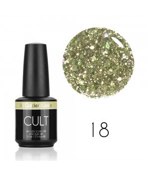 Гель лак CULT №18 Golden Luster 15 мл