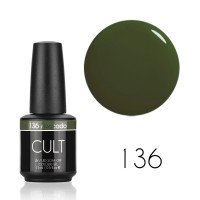 Гель лак CULT №136 Avocado 15 мл