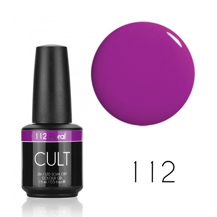 Гель лак для ногтей CULT №112 Floral