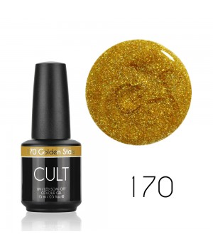 Гель лак CULT №170 Golden Stars 15 мл