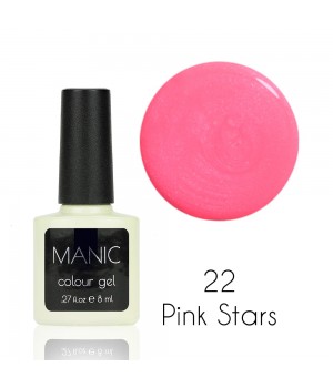 Гель лак MANIC №22 Pink Stars 8 мл