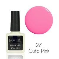 Гель лак MANIC №27 Cute Pink 8 мл