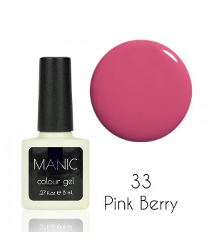 Гель лак MANIC №33 Pink Berry 8 мл