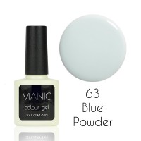 Гель лак MANIC №63 Blue Powder 8 мл