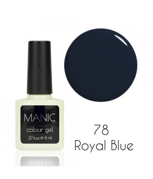 Гель лак MANIC №78 Royal Blue 8 мл