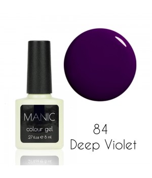 Гель лак MANIC №84 Deep Violet 8 мл