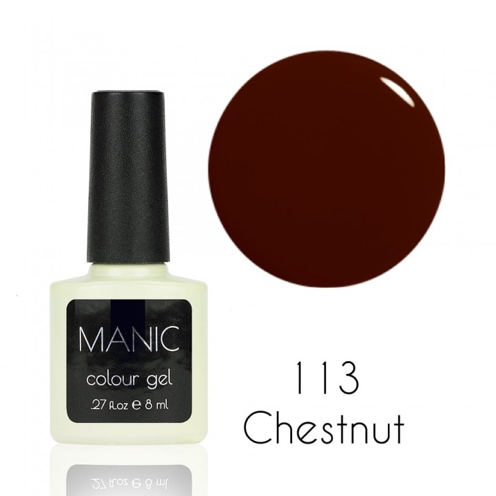 Гель лак для ногтей MANIC №113 Сhestnut