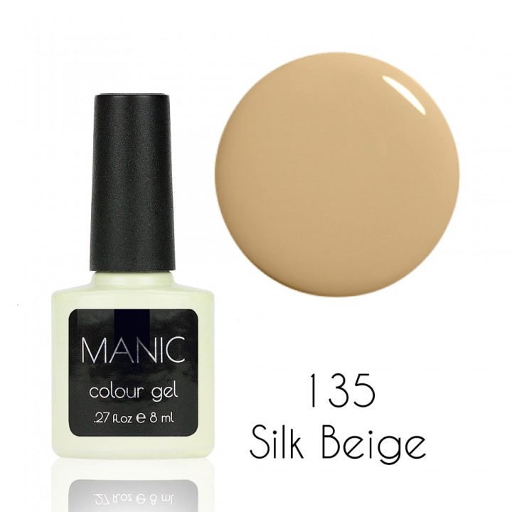 Гель лак для ногтей MANIC №135 Silk Beige