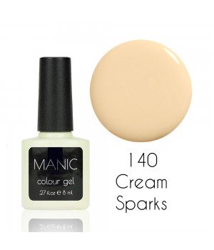 Гель лак MANIC №140 Cream Sparks 8 мл