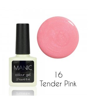 Гель лак MANIC №16 Tender Pink 8 мл