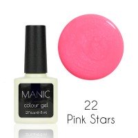 Гель лак MANIC №22 Pink Stars 8 мл