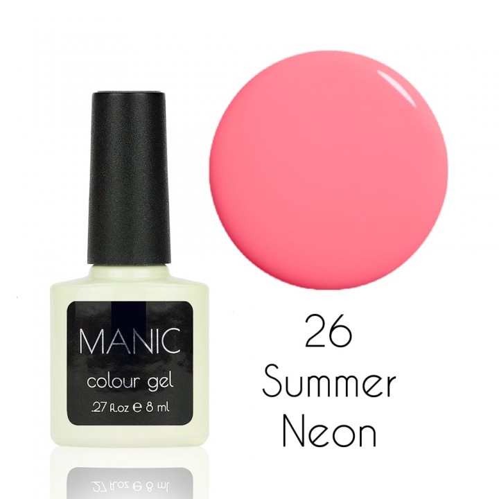 Гель лак для ногтей MANIC №26 Summer Neon