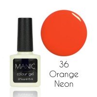 Гель лак MANIC №36 Orange Neon 8 мл