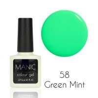 Гель лак MANIC №58 Green Mint 8 мл