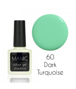 Гель лак MANIC №60 Dark Turquoise 8 мл