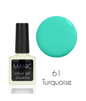 Гель лак MANIC №61 Turquoise 8 мл