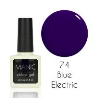 Гель лак MANIC №74 Blue Electric 8 мл