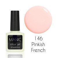 Гель лак MANIC №146 Pinkish French 8 мл