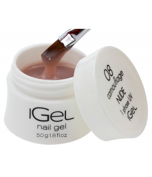 Самовыравнивающийся Гель для ногтей iGel Nude №08 50 гр