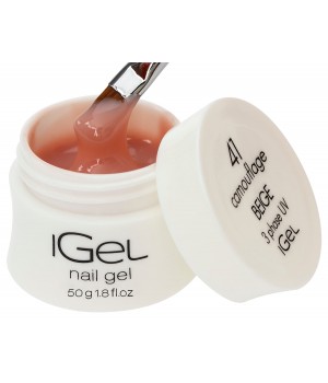 Самовыравнивающийся Гель для ногтей iGel Beige №41 50 гр