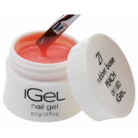 Камуфлирующая база для ногтей iGel Peach №21 50 гр