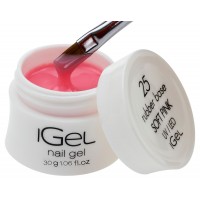 Камуфлирующая база для ногтей iGel Soft Pink №25 30 гр