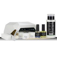 Стартовый набор для геля iGel с CCFL+UVLED гибридной лампой Diamond Crystal (ОРИГИНАЛЬНОЕ КАЧЕСТВО) 36 Вт #38