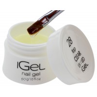 Топ гель iGel Top Gel Clear №28 с липким слоем 50 гр