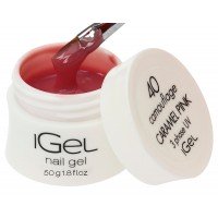 Самовыравнивающийся Гель для ногтей iGel Caramel Pink №40 50 гр