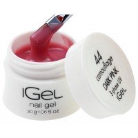 Самовыравнивающийся Гель для ногтей iGel Dark Pink №44 30 гр