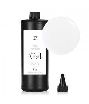 Топ гель iGel No Wipe Top Gel Clear №27 1 кг