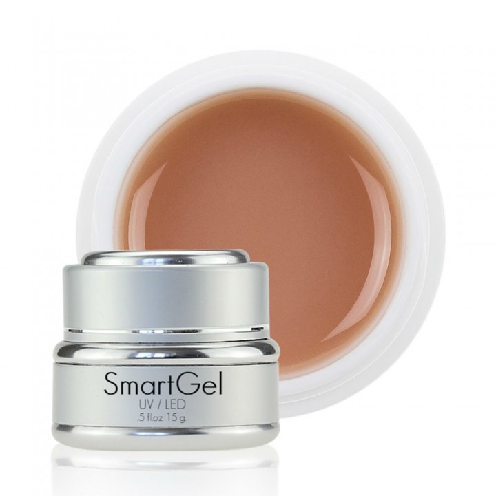 САМОВЫРАВНИВАЮЩИЙСЯ Гель для наращивания ногтей SmartGel №50 Natural 15 гр