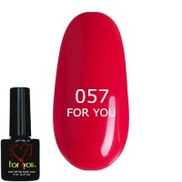 Гель лак Розовый FOR YOU № 057 8 мл
