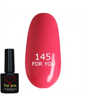 Гель лак Амарант FOR YOU № 145 8 мл