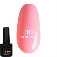 Гель лак Полупрозрачный для френча FOR YOU № 182 8 мл