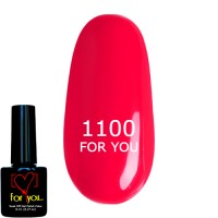 Гель лак Яркий Розовый FOR YOU № 1100 8 мл