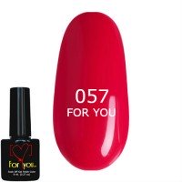Гель лак Розовый FOR YOU № 057 8 мл