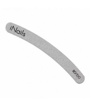 Пилка для ногтей iNails 80/100 бумеранг (КАЧЕСТВО ПРЕМИУМ!)