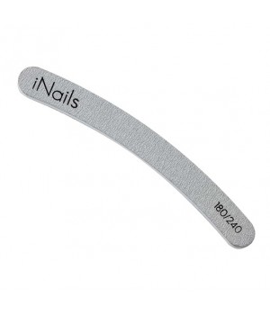 Пилка для ногтей iNails 180/240 бумеранг (КАЧЕСТВО ПРЕМИУМ!)