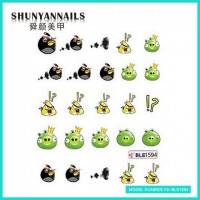 Слайдер дизайн для ногтей Мультяшки, Angry Birds
