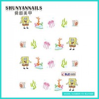 Слайдер дизайн для ногтей Губка Боб, Sponge Bob, мультяшки